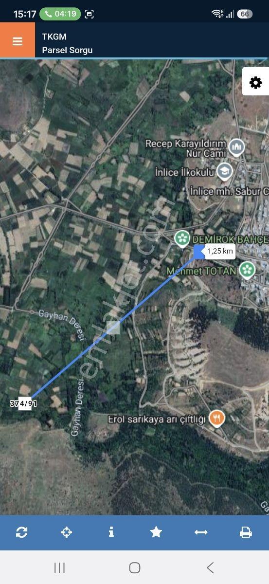İnlice Mahallesinde Satılık 290 M2 Mustakil Tapulu Bahçelik — fotoğraf 6