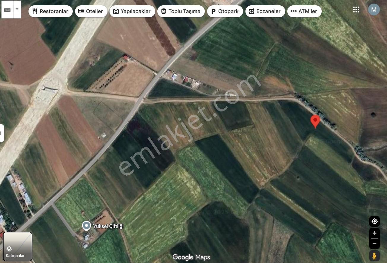 C.k'dan Uzuntepe Mahallesi İnceağal Yolu Üzerinde 7,481m2 Tarla — fotoğraf 9
