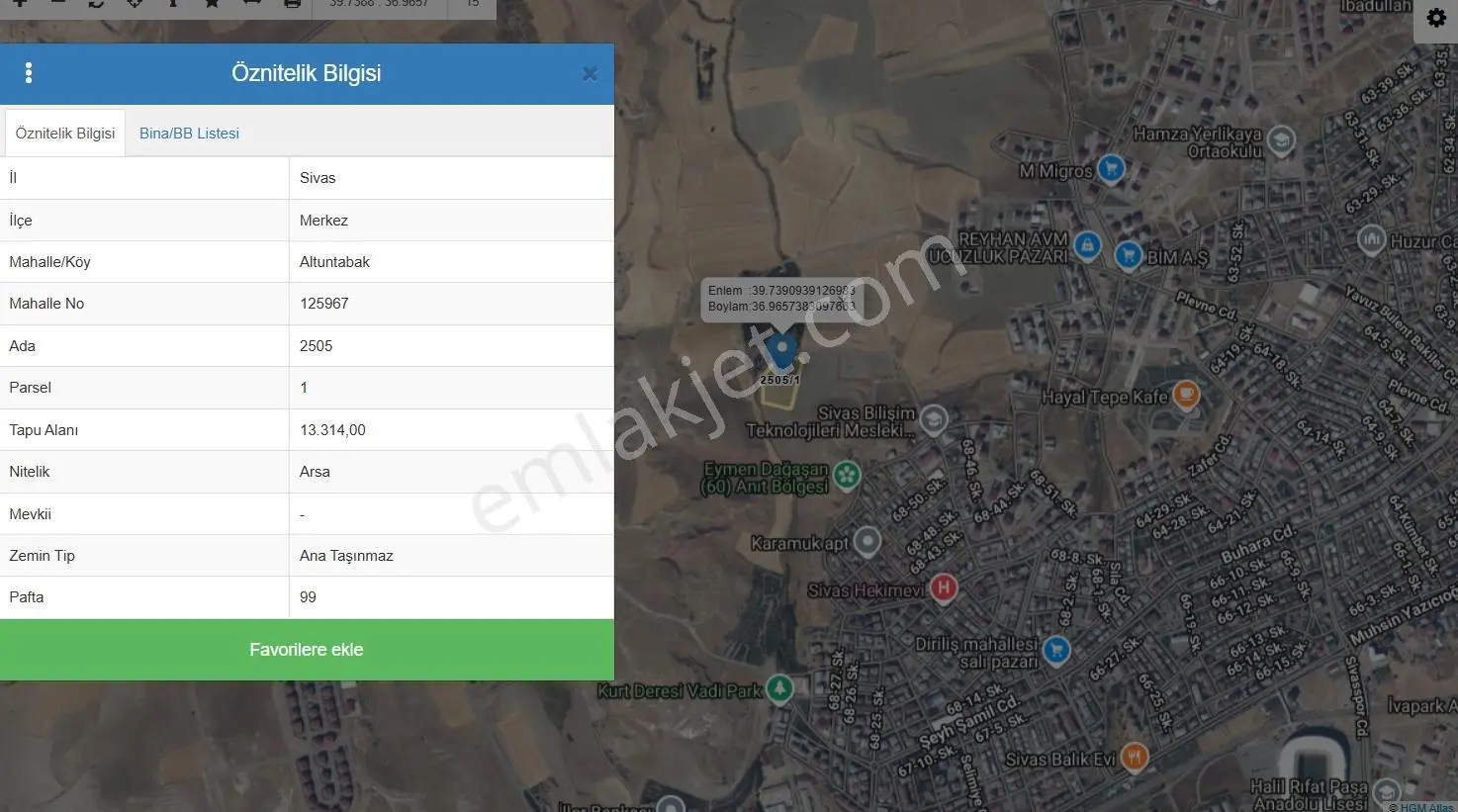 C.k'dan Altuntabak Mahallesinde Satılık Arsa Hissesi — fotoğraf 5