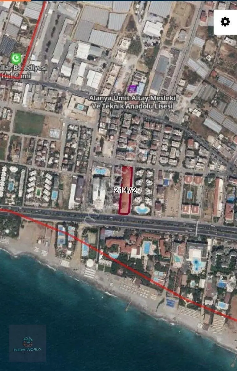 Alanya Konaklı Telediye D400 Yoluna Sıfır Konumda Satılık Arsa