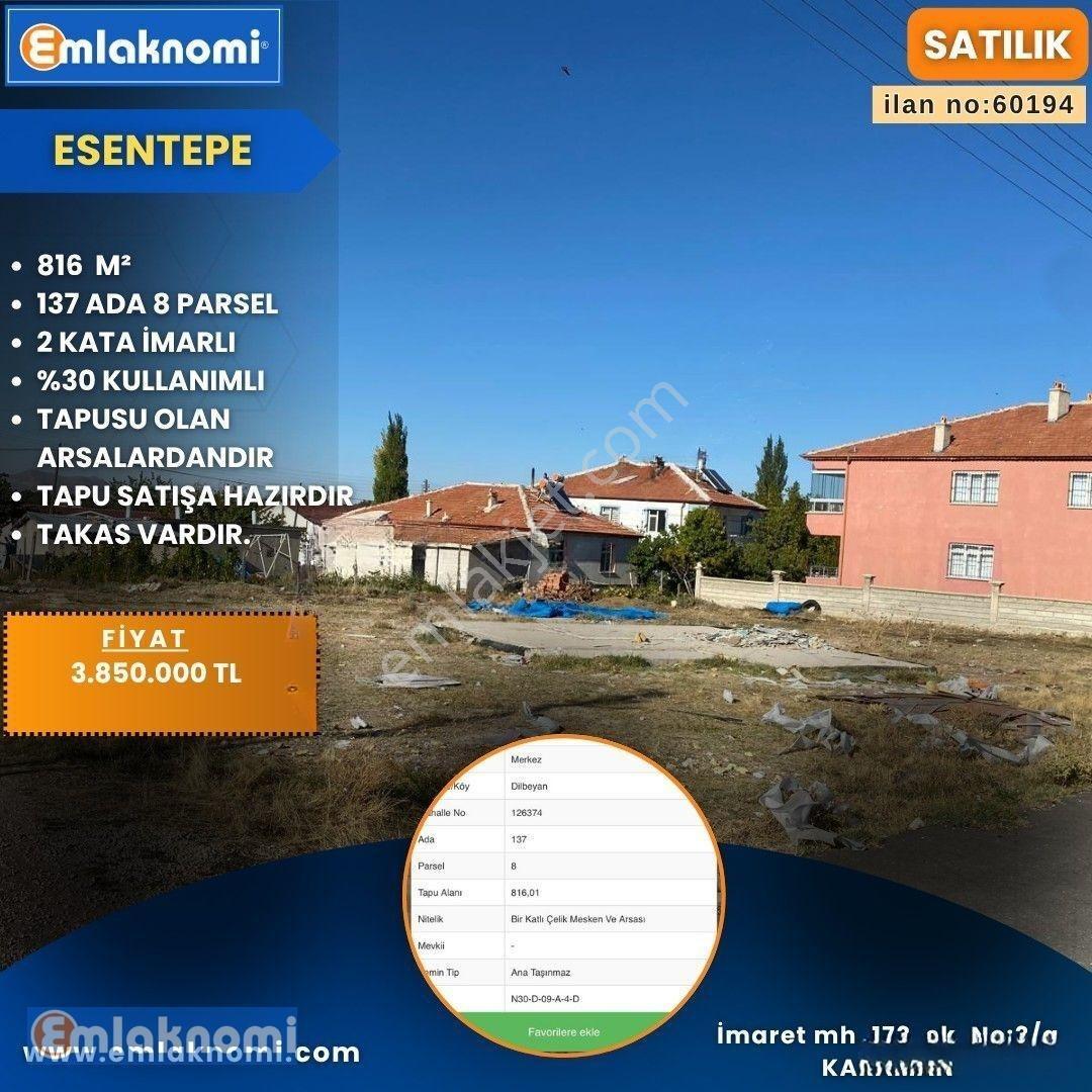 Emlaknomi'Den Esentepe Mahallesinde Satılık Arsa