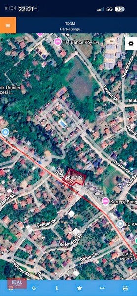 Kartepe Derbent'te 1.282 M2 Satılık Arsa — fotoğraf 8