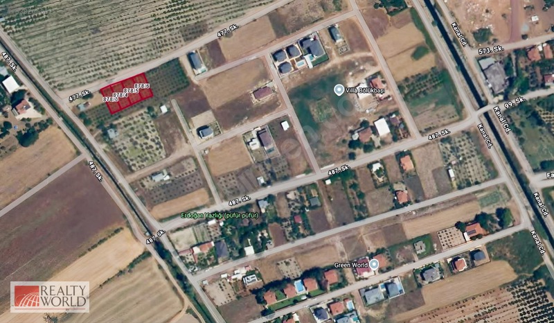 Döşemealtı Yeniköyde Satılık Villa Arsası 1400 M2 — fotoğraf 7