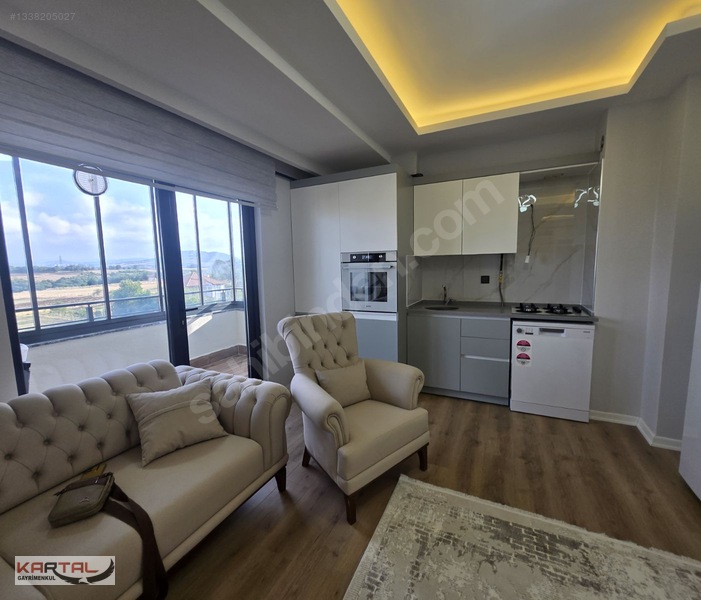 Yeni Eşyalı Geniş Kiralık 1+1 Daire.