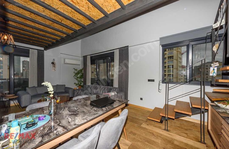 Lux Tasarım Özel Eşyalı 1+1 Penthouse Daire — fotoğraf 11