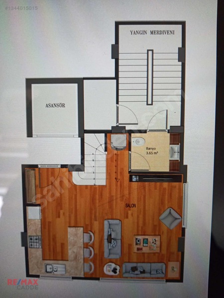 Lux Tasarım Özel Eşyalı 1+1 Penthouse Daire — fotoğraf 27