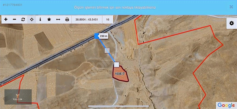 Acil Satılık Tarla Göl Manzaralı Van Tuşpa Çolpan — fotoğraf 11