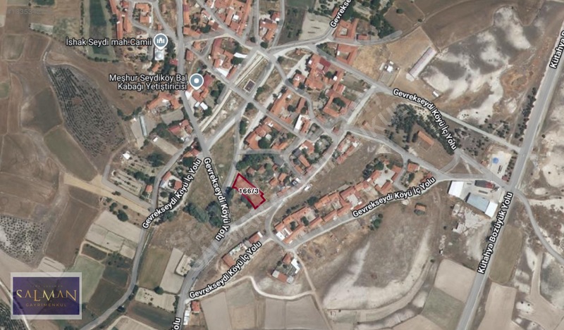 Salman'dan Merkez Mahalle İshakseydi Köşe Konum 1.026m2 Yolu Var — fotoğraf 3