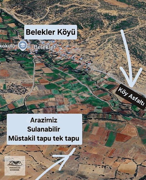 Köye Yakın*süper Toprak*müstakil Tapu*çerez Parasına*sulanabilir — fotoğraf 3