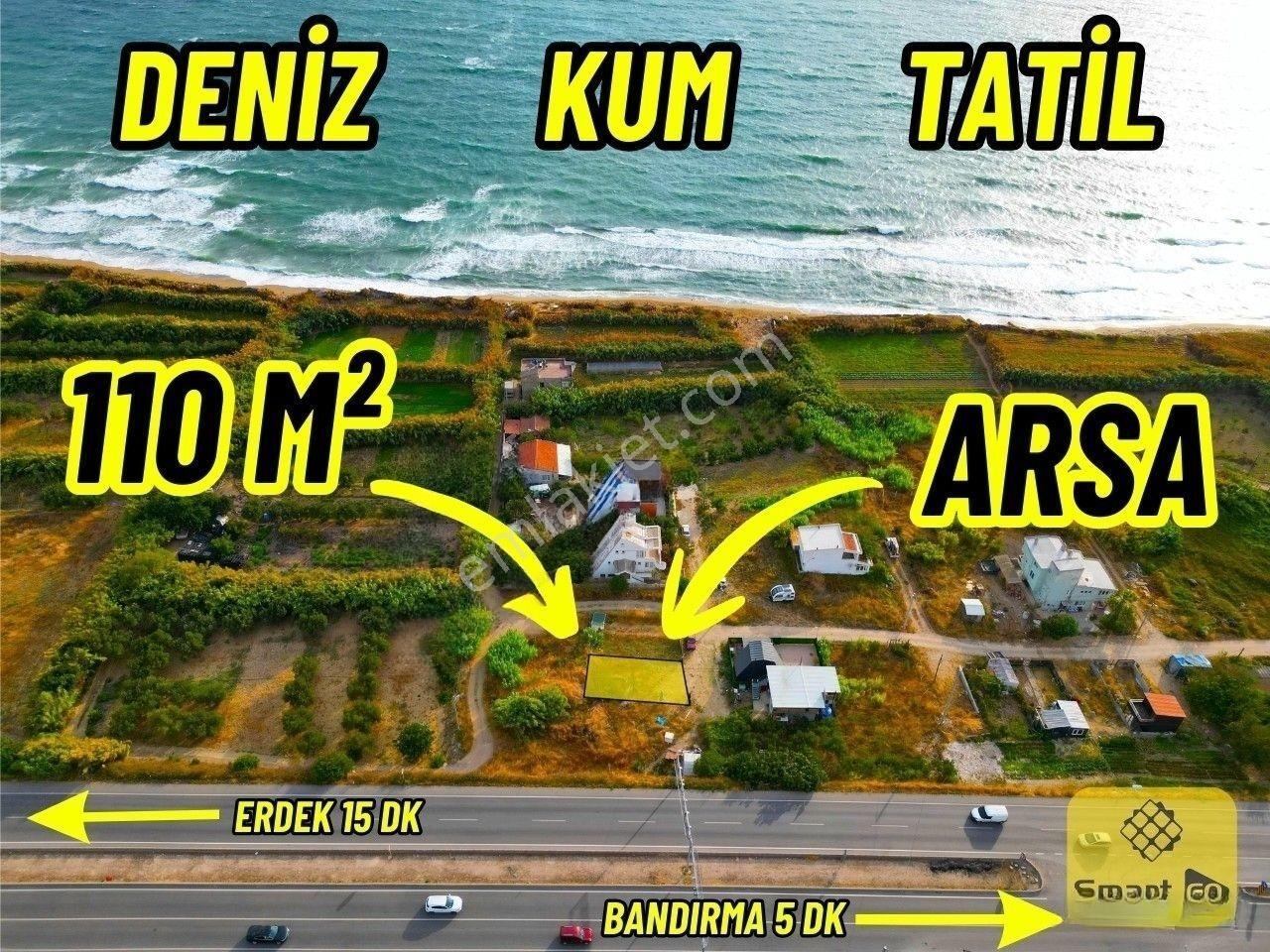 |bandırma| Denize 150 Metre Merkeze 5 Dk Yatırımlık Yazlık Arsa! — fotoğraf 2