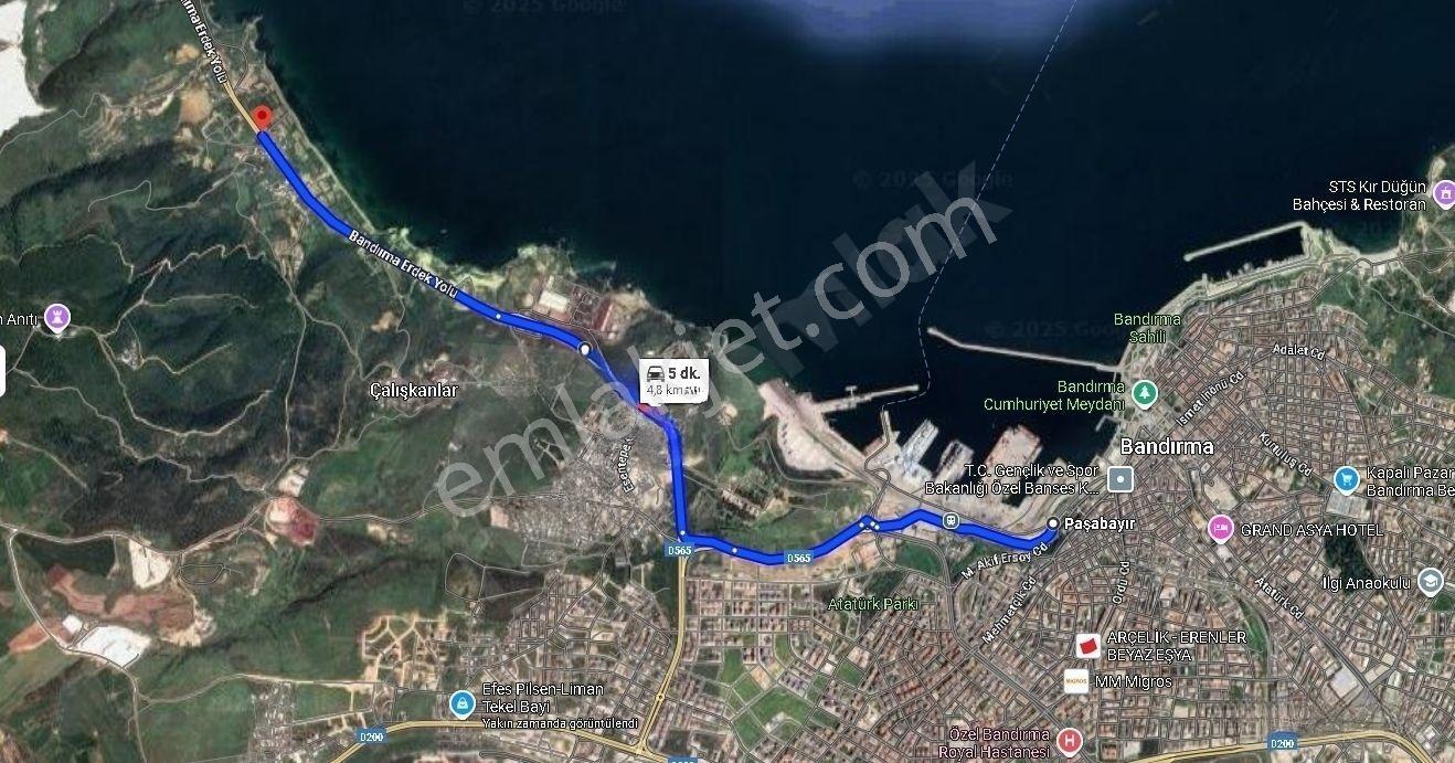 |bandırma| Denize 150 Metre Merkeze 5 Dk Yatırımlık Yazlık Arsa! — fotoğraf 8