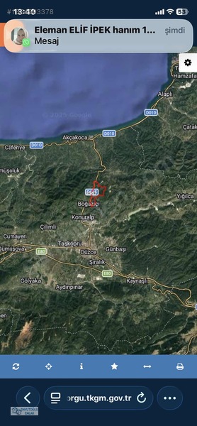 Davutoğlu Emlaktan .1.353m2 Satılık Arsa — fotoğraf 2