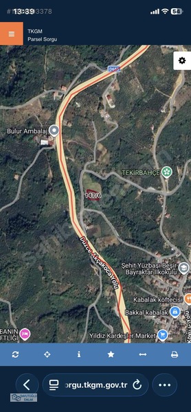Davutoğlu Emlaktan .1.353m2 Satılık Arsa — fotoğraf 5