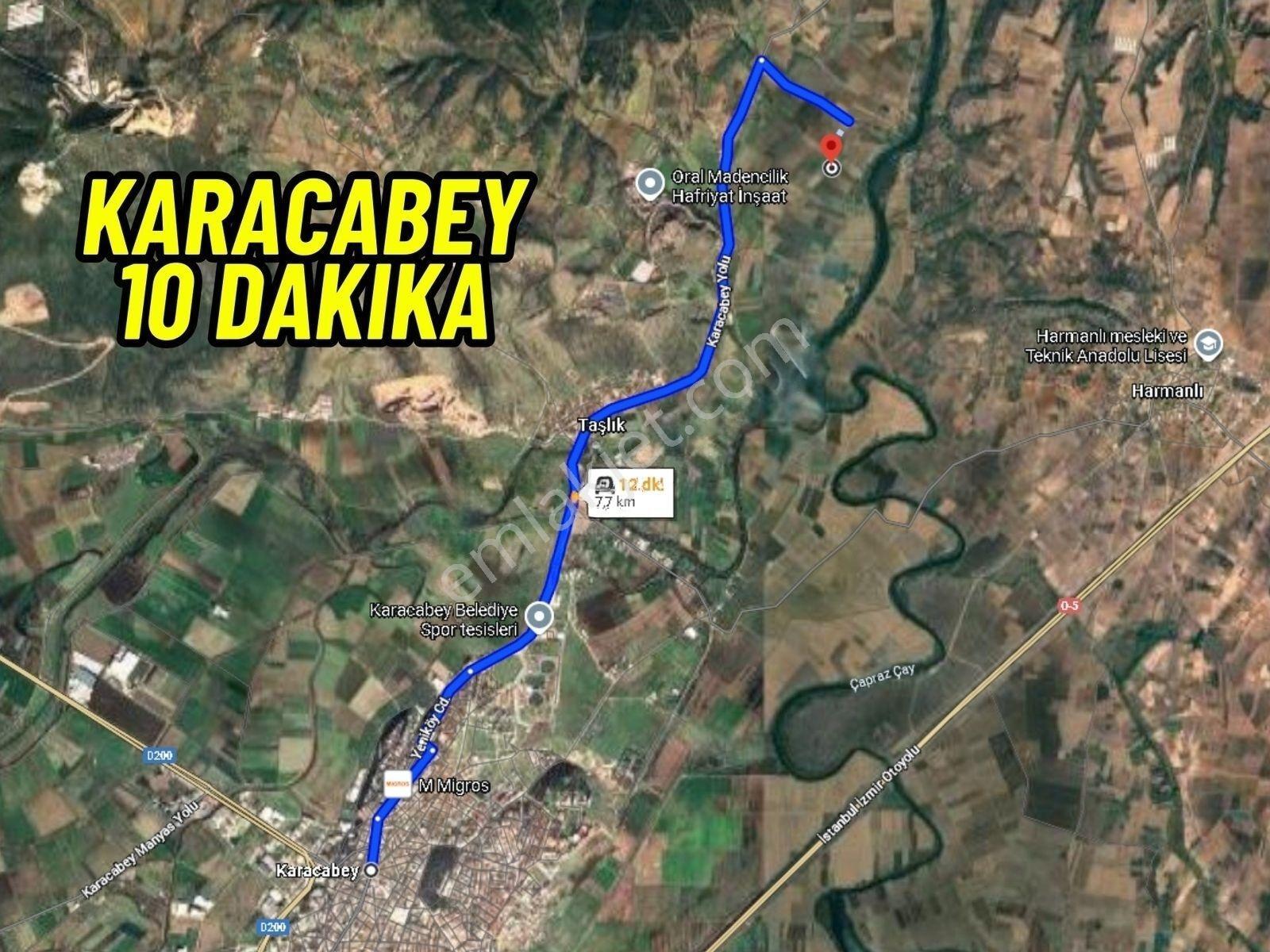 |Karacabey| Merkeze 10 Dakika Çay'A Cephe Resmi Yolu Olan Arazi! — fotoğraf 4