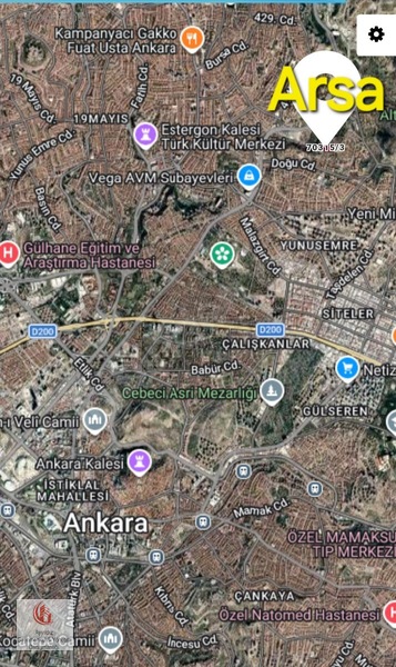 Altındağ Yıldıztepe De Net Daire Getirili 188m² 1.6 Emsal — fotoğraf 4