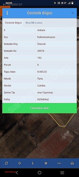 Örencikte Kazan Manzaralı. Arac Takası Vardır.