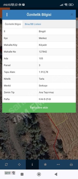 Arıcılığa Uygun Kılçadırda Satılık Tarla - Son Fiyat
