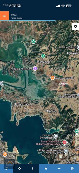 Baraj Manzaralı Tel İle Çevirili Hisse