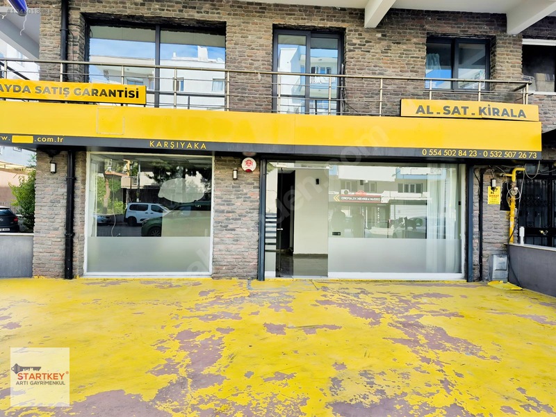 Karşıyaka Rüştü Şardağ Caddesinde Ana Cad. Üzeri Kiralık Dükkân