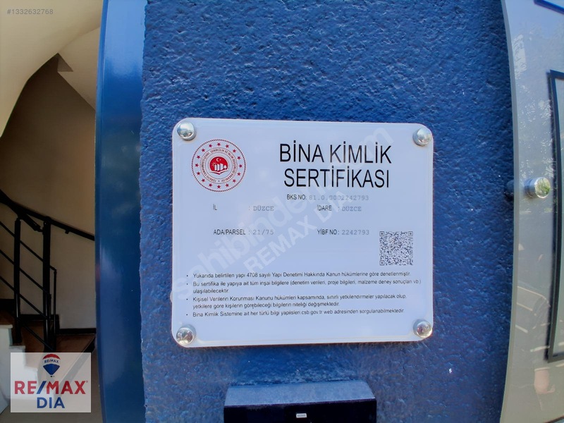 Re/max Dıa'dan Düzce Rasim Betir Bulvarında 1+1 Satılık Daire — fotoğraf 3