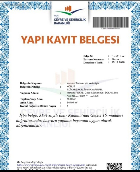 Peyasta Satılık Tek Katlı Müstakil Bahçeli Ev — fotoğraf 16