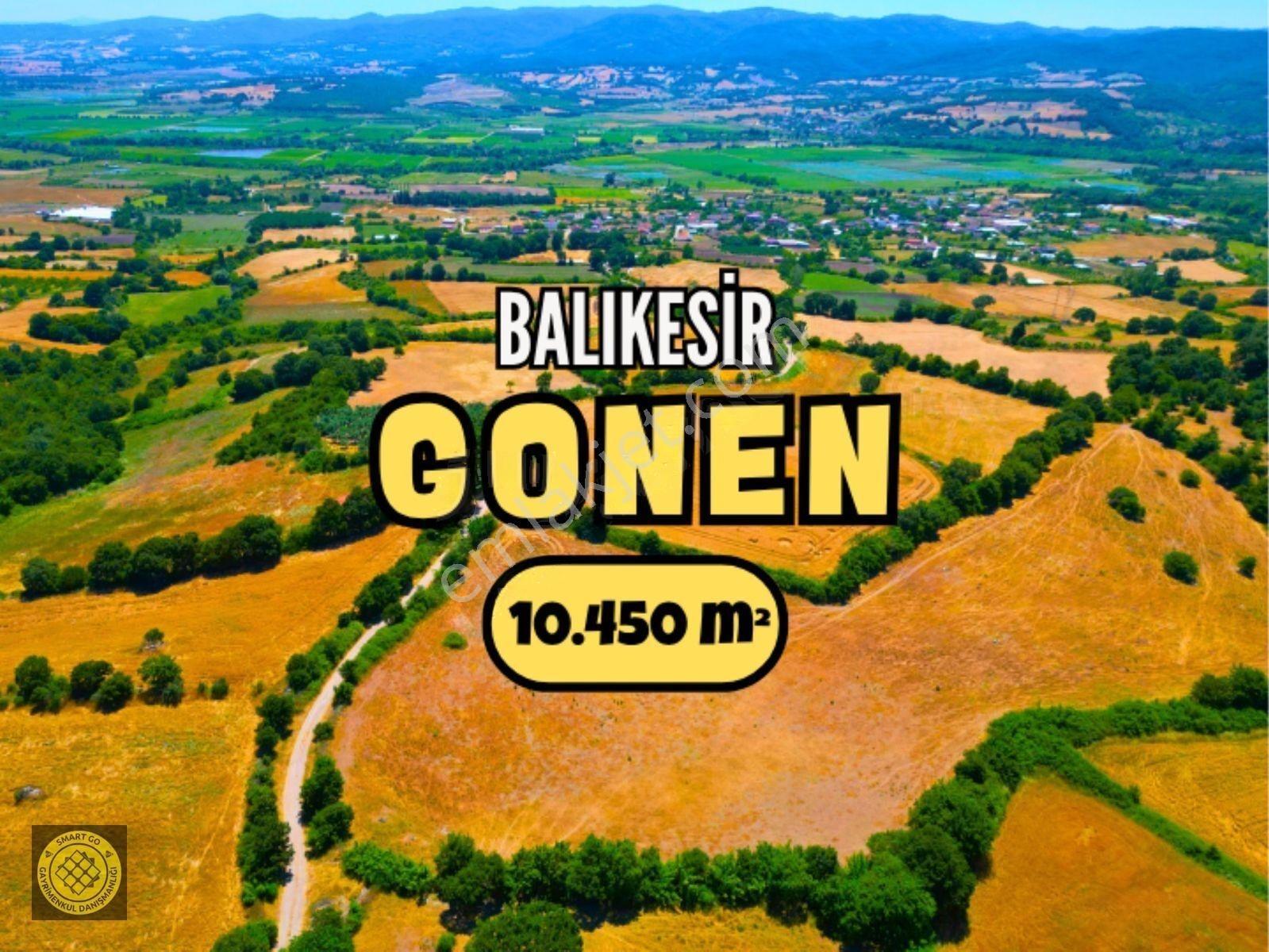 |Gönen| Merkez'E 10 Dakika Resmi Yolu Olan Doğa Manzaralı Arazi!