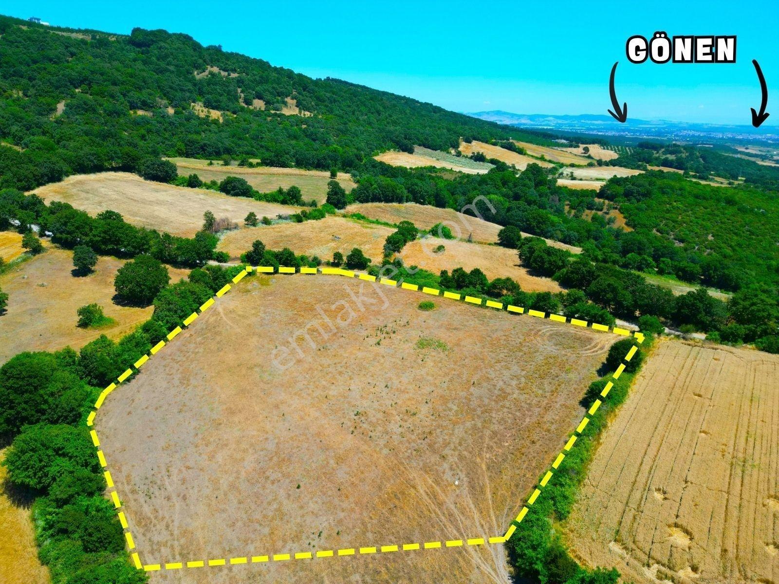 |Gönen| Merkez'E 10 Dakika Resmi Yolu Olan Doğa Manzaralı Arazi! — fotoğraf 11