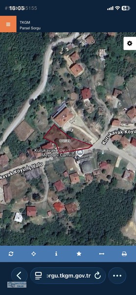 Davutoğlu Emlaktan Satılık .1069M2 Köy İçi Arsa