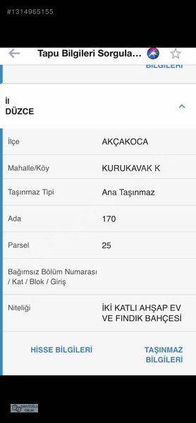 Davutoğlu Emlaktan Satılık .1069m2 Köy İçi Arsa — fotoğraf 2
