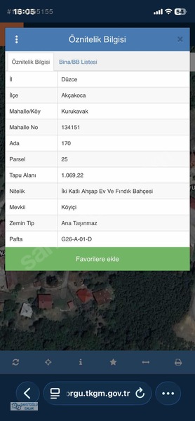 Davutoğlu Emlaktan Satılık .1069m2 Köy İçi Arsa — fotoğraf 5