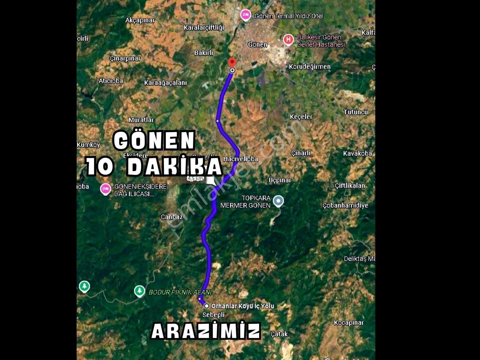 |gönen| Tertemiz Havası Ve Harika Doğasıyla 50 Dönüm Arazi! — fotoğraf 3