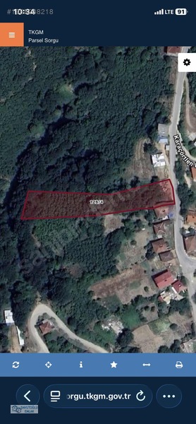 Davutoğlu Emlaktan. 3.177m2 Köy İçi Satılık Arsa Fındıklık — fotoğraf 3