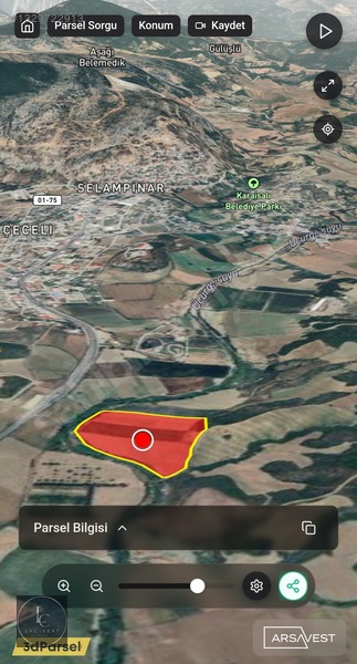 Karaisalı Girişinde, Yola 2. Parsel 16 Dönüm Satılık Arsa — fotoğraf 9