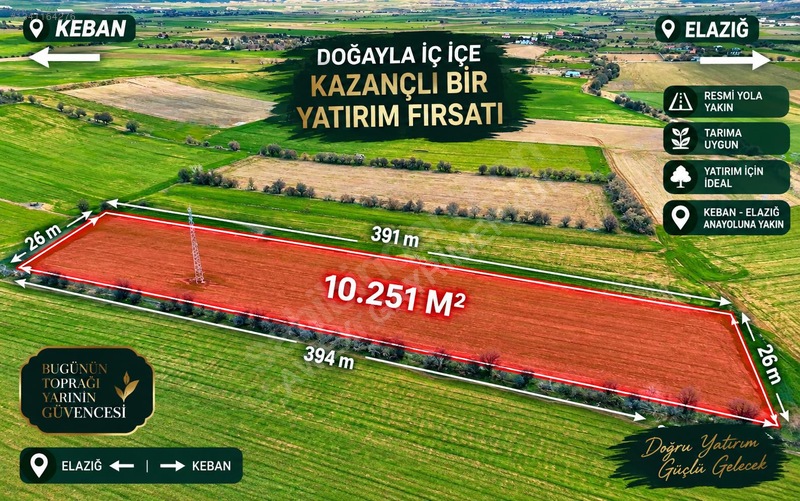 Awex Cd.|elazığ/poyraz 10.250 M2 Doğyla İçiçe Yatırım Fırsatı — fotoğraf 2