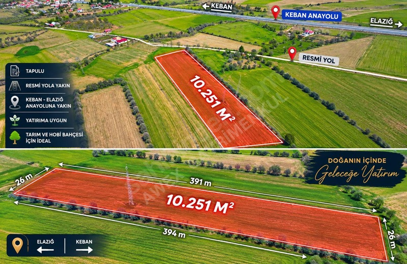 Awex Cd.|elazığ/poyraz 10.250 M2 Doğyla İçiçe Yatırım Fırsatı — fotoğraf 3