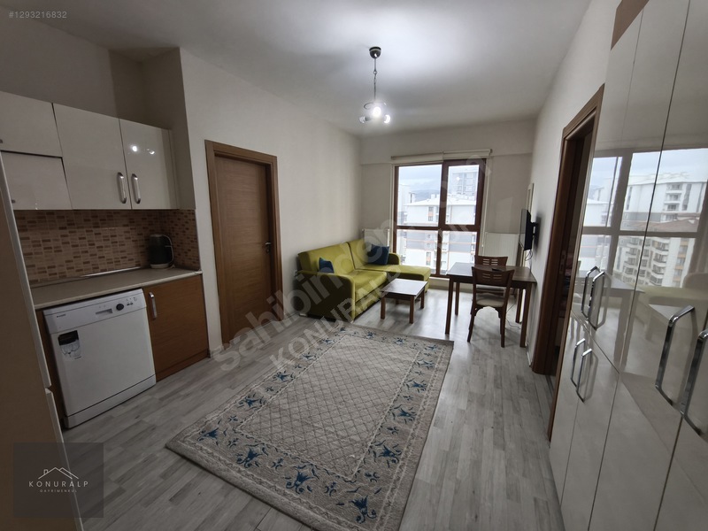 Konuralp Grup'Tan Güney Cephe 2+1Çift Wc Banyo Eşyalı Satılık