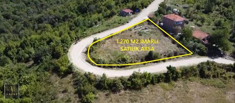 Cide'De Deniz Ve Doğa Manzaralı Satılık 1270M² İmarlı Arsa