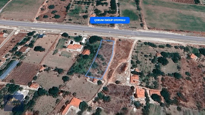 Çorum Altınbaşta 1483 M² Anayola Cephe Satılık Bağ — fotoğraf 13