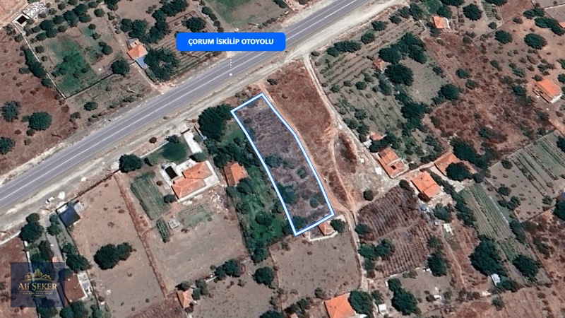 Çorum Altınbaşta 1483 M² Anayola Cephe Satılık Bağ — fotoğraf 14