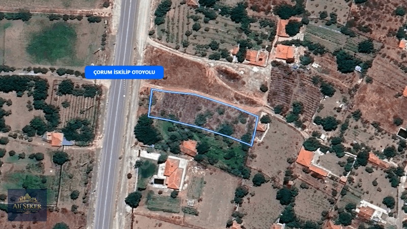 Çorum Altınbaşta 1483 M² Anayola Cephe Satılık Bağ — fotoğraf 15