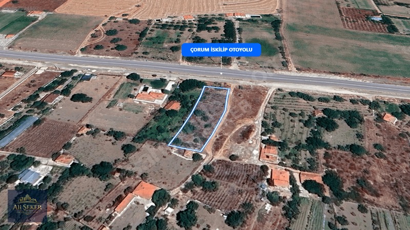 Çorum Altınbaşta 1483 M² Anayola Cephe Satılık Bağ — fotoğraf 17