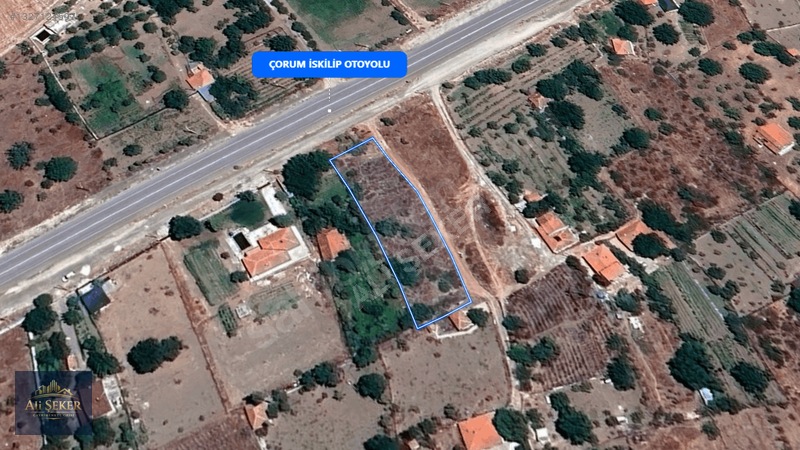 Çorum Altınbaşta 1483 M² Anayola Cephe Satılık Bağ — fotoğraf 26