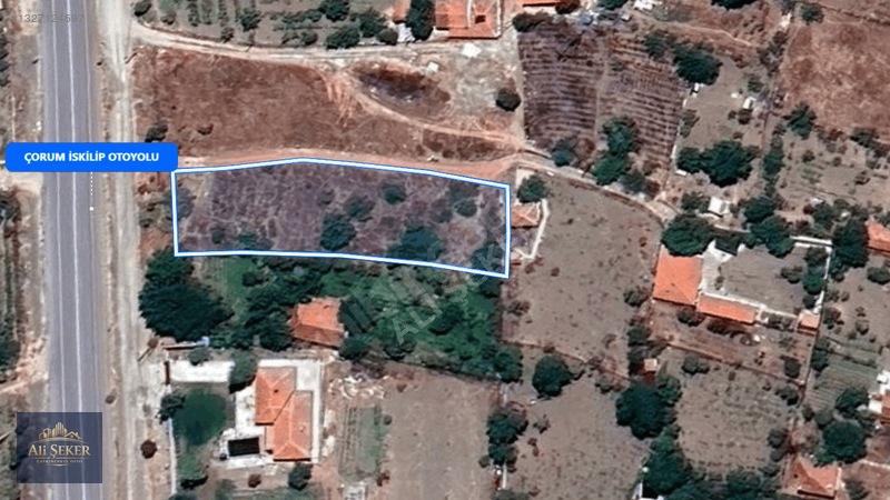 Çorum Altınbaşta 1483 M² Anayola Cephe Satılık Bağ — fotoğraf 27