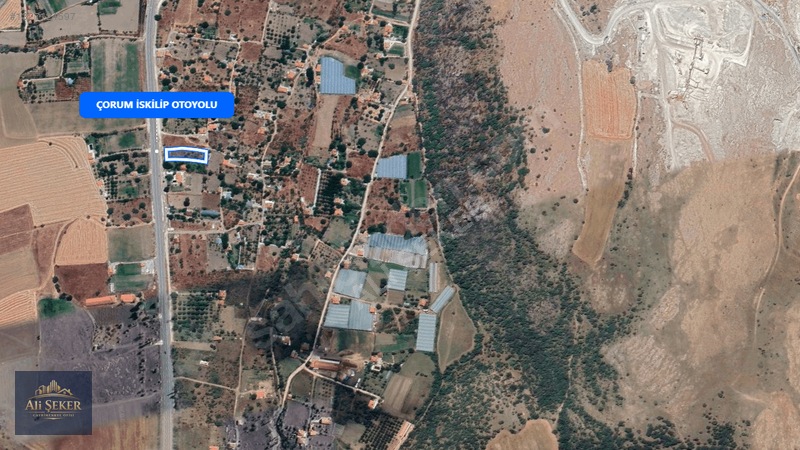 Çorum Altınbaşta 1483 M² Anayola Cephe Satılık Bağ — fotoğraf 29