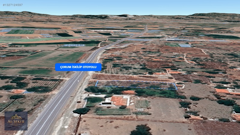 Çorum Altınbaşta 1483 M² Anayola Cephe Satılık Bağ — fotoğraf 32
