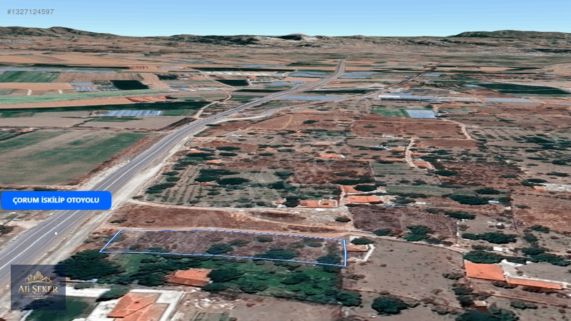 Çorum Altınbaşta 1483 M² Anayola Cephe Satılık Bağ — fotoğraf 33