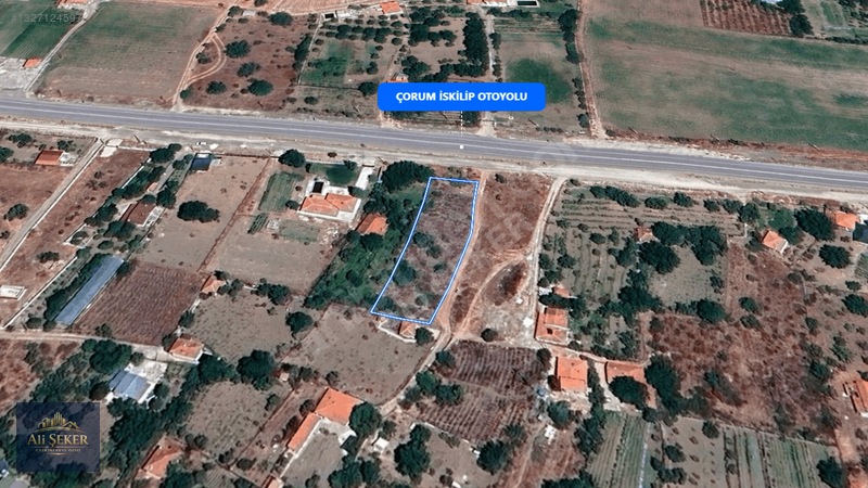 Çorum Altınbaşta 1483 M² Anayola Cephe Satılık Bağ — fotoğraf 34