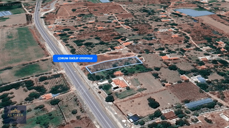 Çorum Altınbaşta 1483 M² Anayola Cephe Satılık Bağ — fotoğraf 35