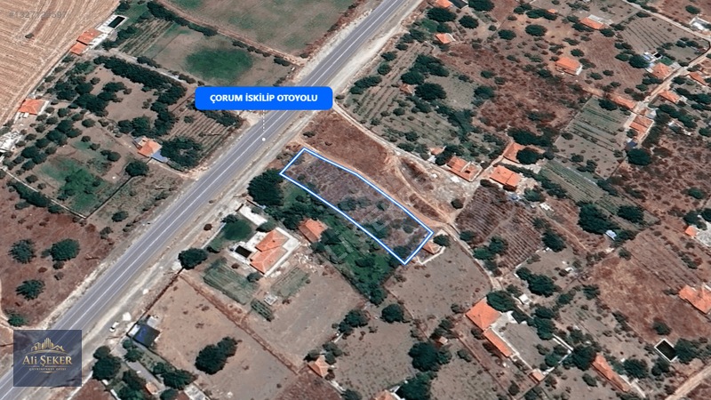 Çorum Altınbaşta 1483 M² Anayola Cephe Satılık Bağ — fotoğraf 36