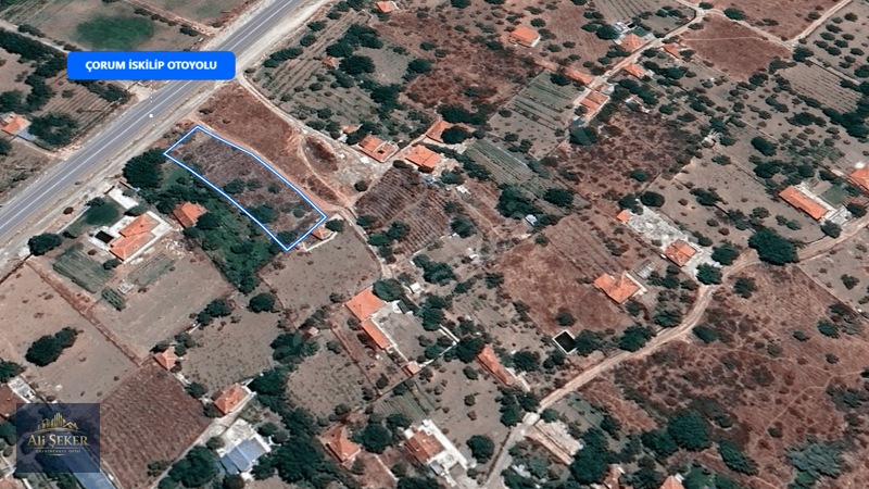 Çorum Altınbaşta 1483 M² Anayola Cephe Satılık Bağ — fotoğraf 37